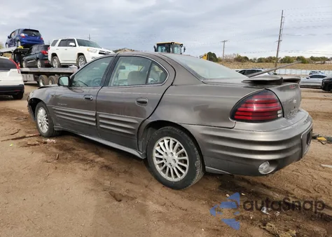 2001 Pontiac Grand Am Se1 from USA, damaged, VIN 1G2NF52E11M557685